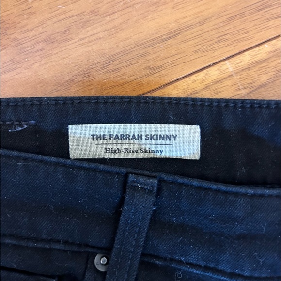 Adriano Goldschmied (AG) Farrah Skinny Jeans in true black - Picture 3 of 3